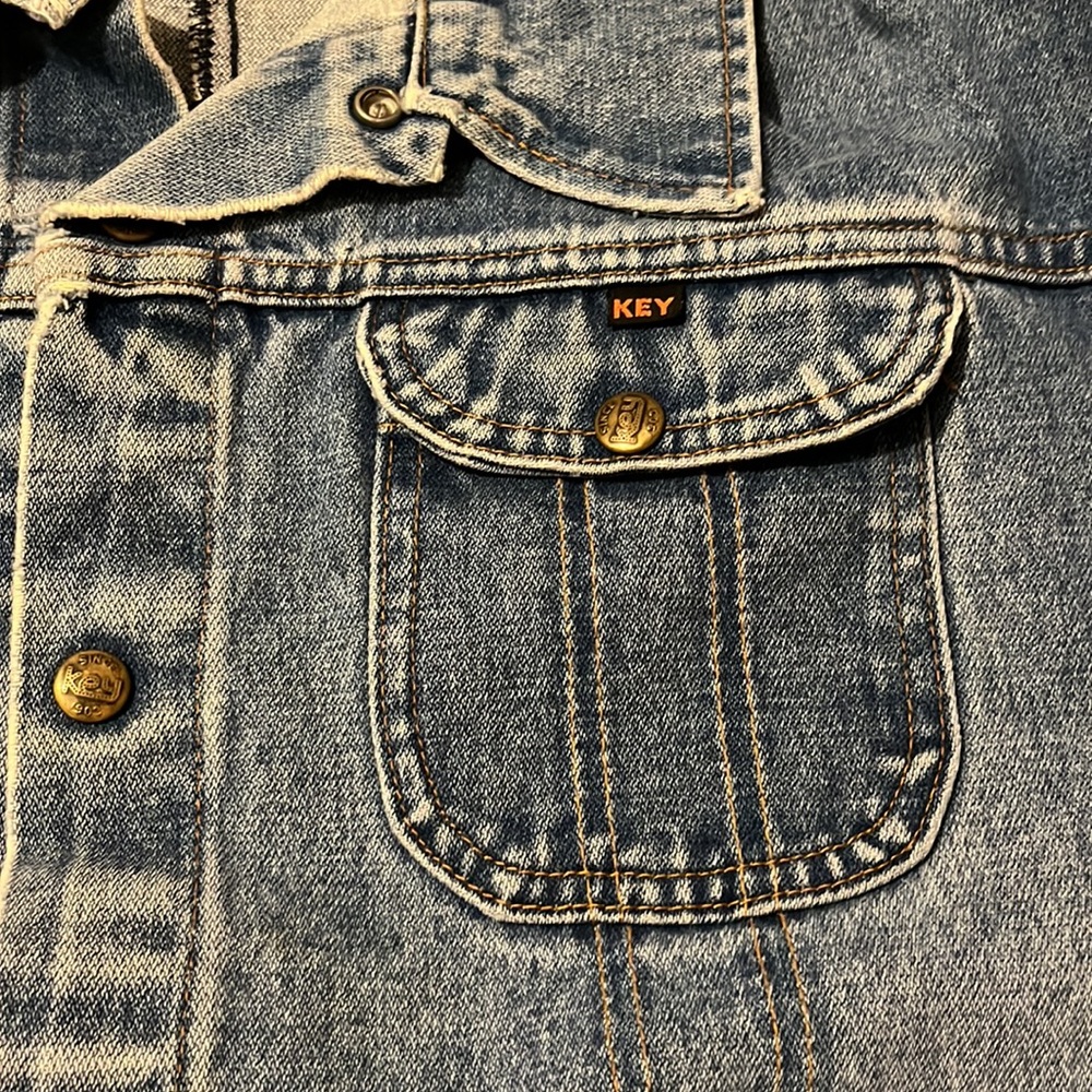 Vintage Key Imperial Denim Jacket - Picture 7 of 7